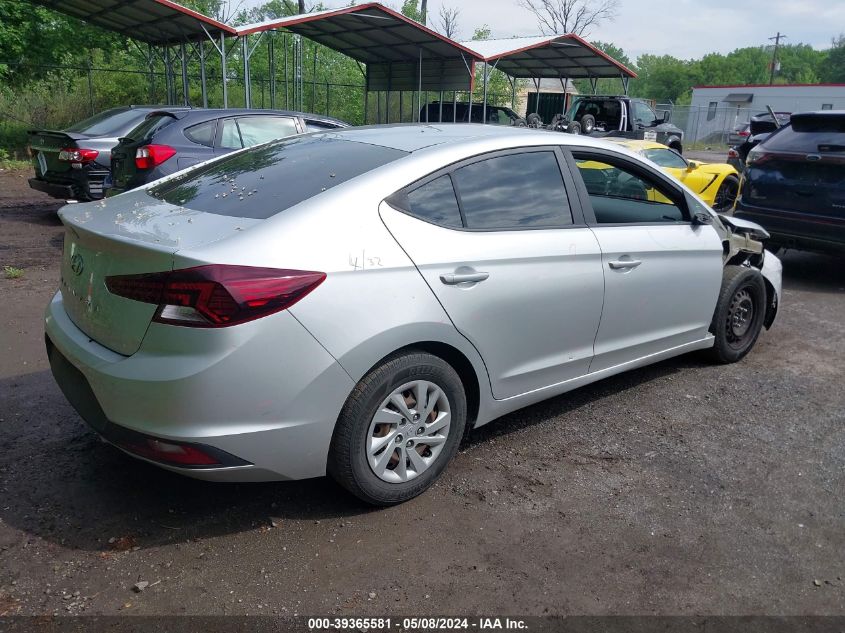 2019 Hyundai Elantra Se VIN: 5NPD74LF7KH416671 Lot: 39365581