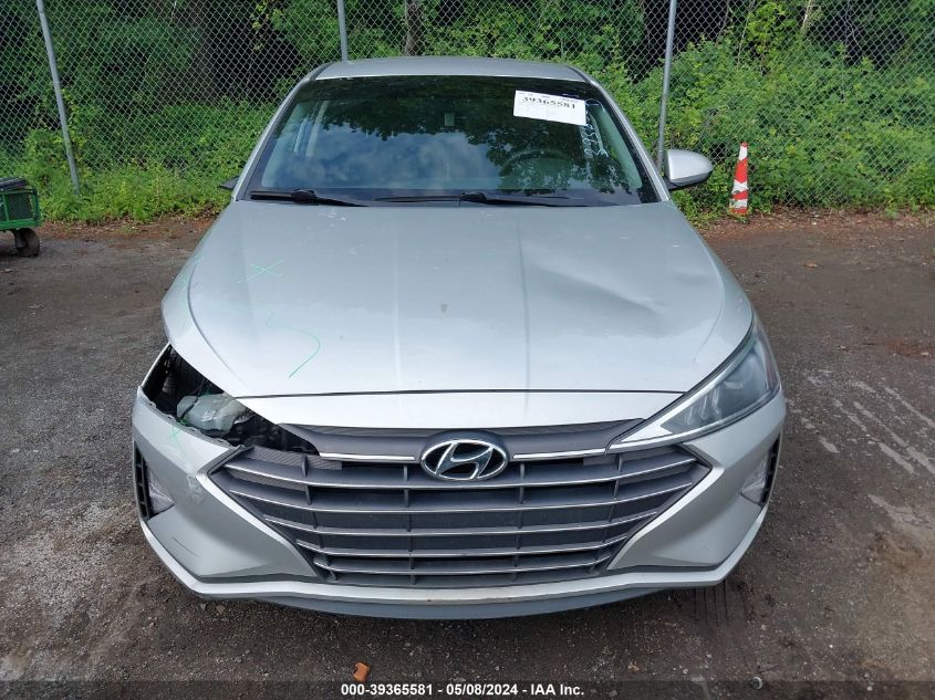 2019 Hyundai Elantra Se VIN: 5NPD74LF7KH416671 Lot: 39365581