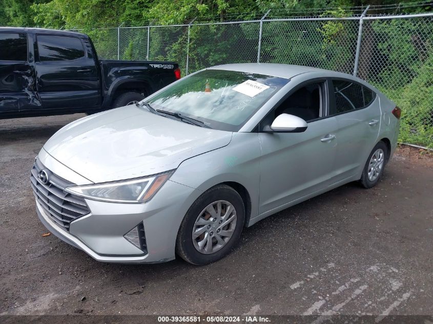 2019 Hyundai Elantra Se VIN: 5NPD74LF7KH416671 Lot: 39365581