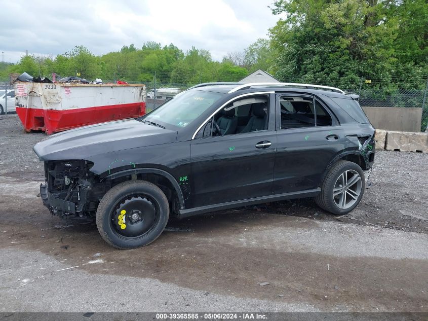 2020 Mercedes-Benz Gle 450 4Matic VIN: 4JGFB5KB7LA262110 Lot: 39365585