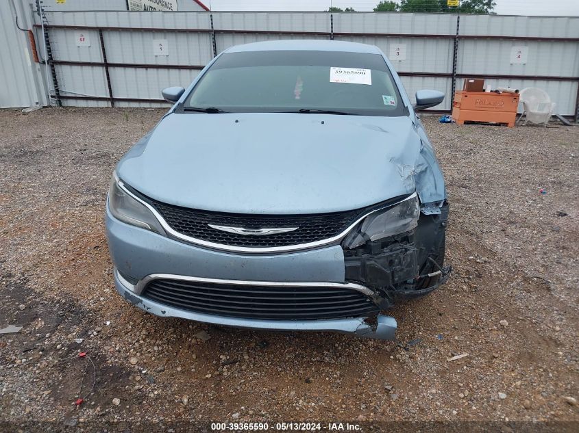 2015 Chrysler 200 Limited VIN: 1C3CCCAB1FN666354 Lot: 39365590