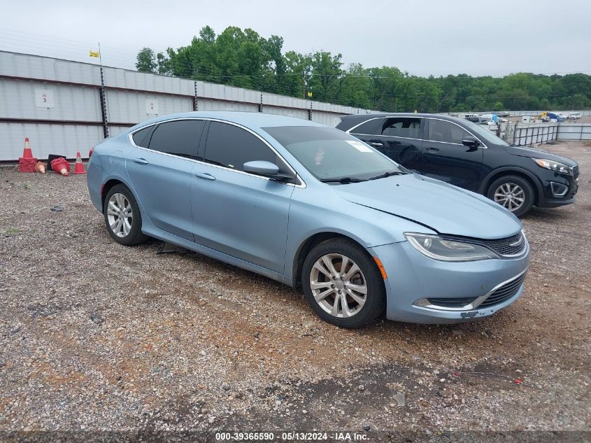 2015 Chrysler 200 Limited VIN: 1C3CCCAB1FN666354 Lot: 39365590