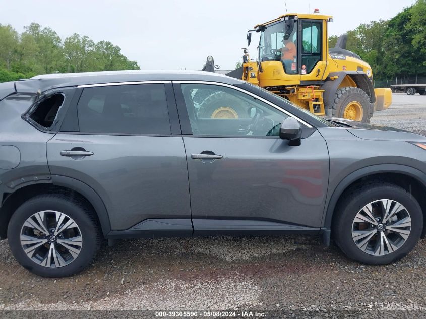 2021 Nissan Rogue Sv Intelligent Awd VIN: 5N1AT3BB2MC806725 Lot: 39365596