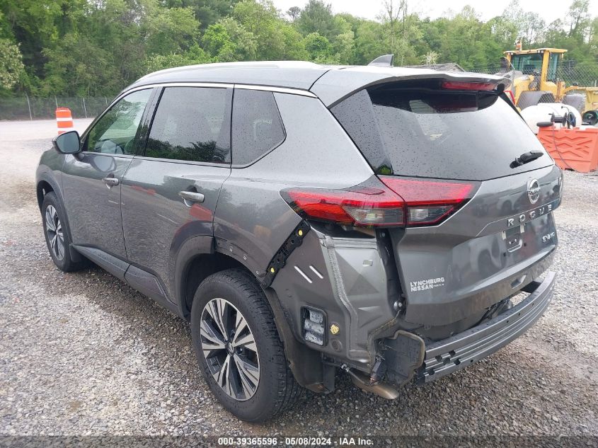 2021 Nissan Rogue Sv Intelligent Awd VIN: 5N1AT3BB2MC806725 Lot: 39365596