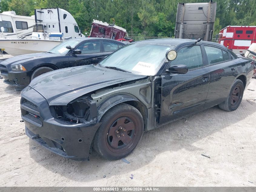 2014 Dodge Charger Police VIN: 2C3CDXAT3EH367016 Lot: 39365613