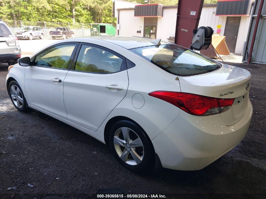 2013 Hyundai Elantra Gls VIN: 5NPDH4AE2DH268200 Lot: 39365615