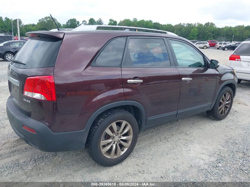 2011 Kia Sorento Ex V6 VIN: 5XYKU4A2XBG045481 Lot: 39365618