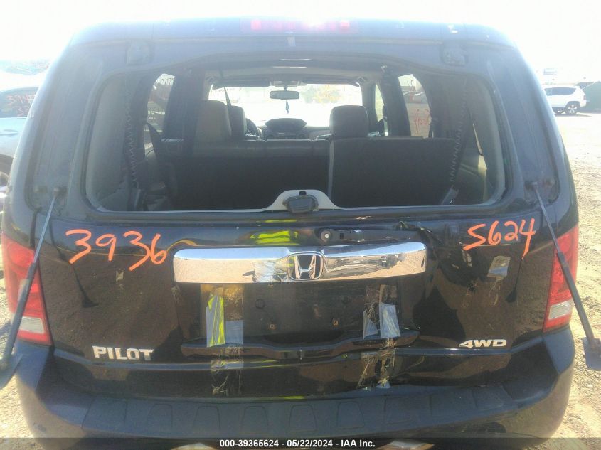 2013 Honda Pilot Ex-L VIN: 5FNYF4H5XDB011328 Lot: 39365624