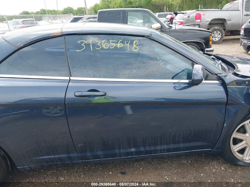 2008 Chrysler Sebring Touring VIN: 1C3LC55R28N617248 Lot: 39365648