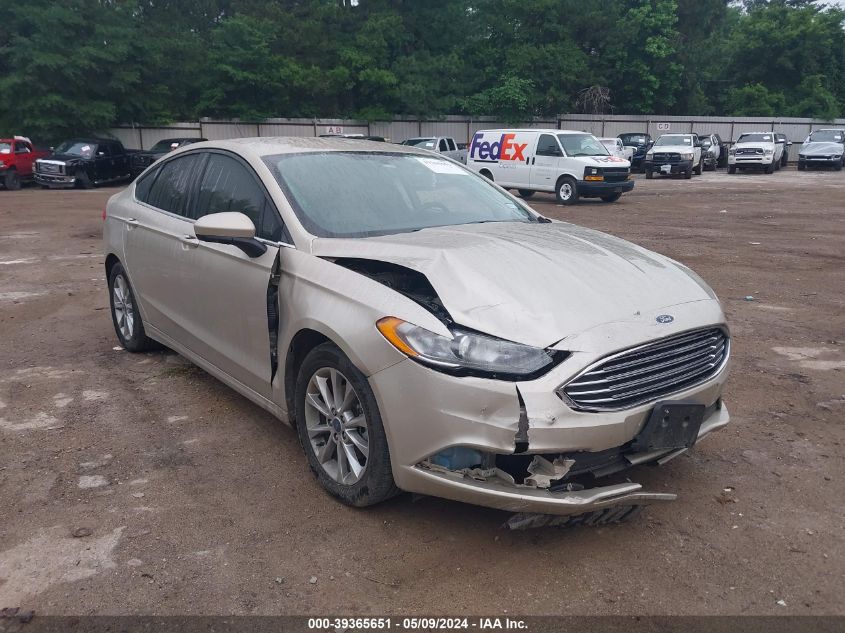 2017 FORD FUSION SE - 3FA6P0H7XHR186641