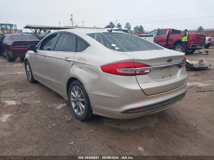 2017 FORD FUSION SE - 3FA6P0H7XHR186641