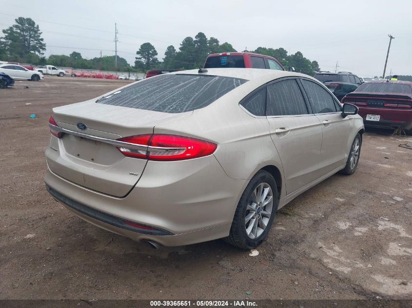 2017 Ford Fusion Se VIN: 3FA6P0H7XHR186641 Lot: 39365651