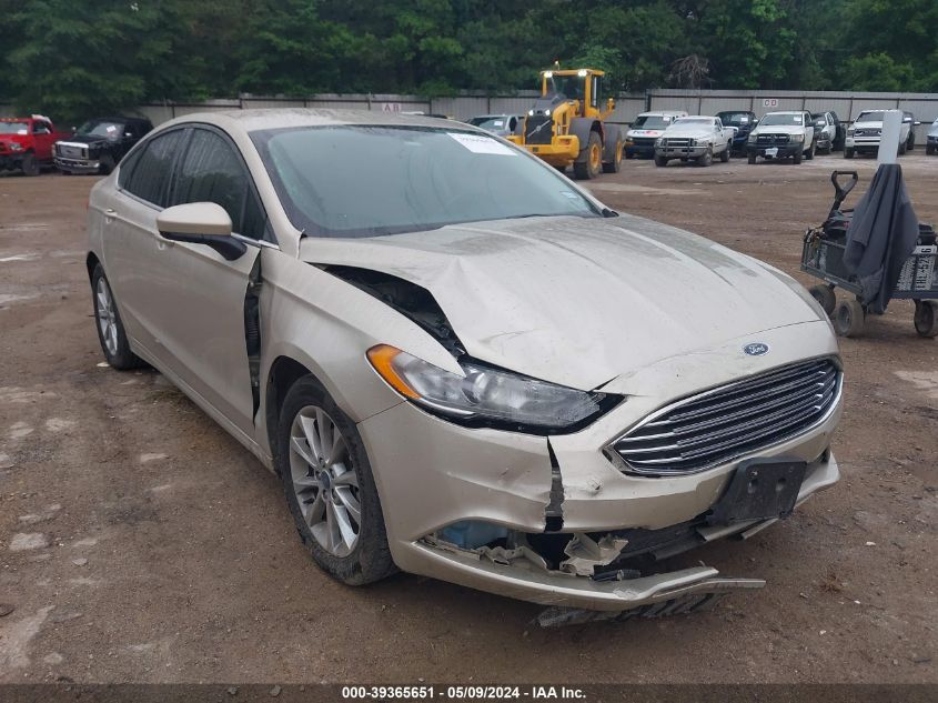 2017 FORD FUSION SE - 3FA6P0H7XHR186641