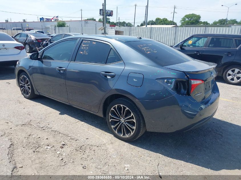 2015 Toyota Corolla S Plus VIN: 5YFBURHE2FP300462 Lot: 39365655