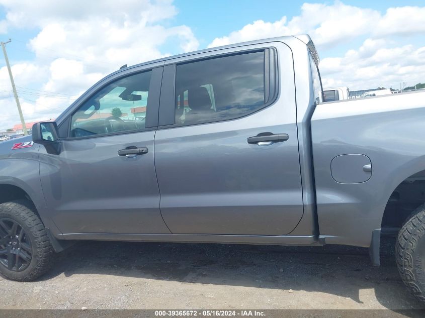 2021 Chevrolet Silverado 1500 4Wd Short Bed Custom Trail Boss VIN: 1GCPYCEFXMZ279030 Lot: 39365672