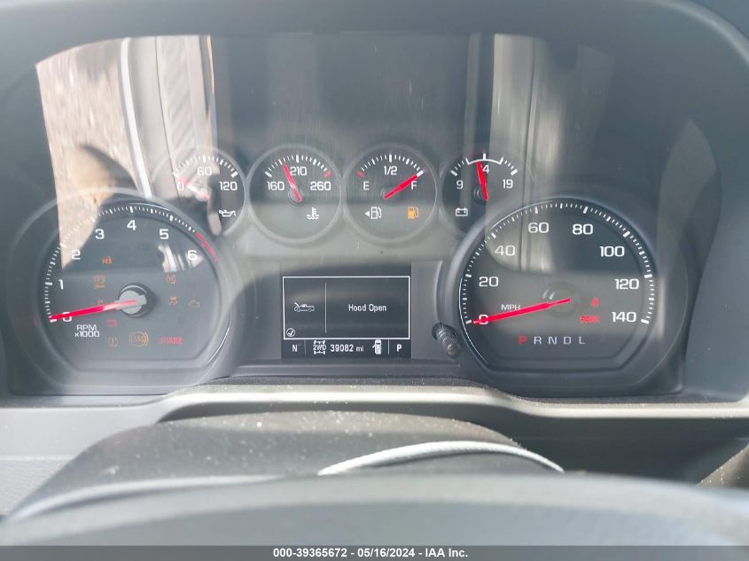 2021 Chevrolet Silverado 1500 4Wd Short Bed Custom Trail Boss VIN: 1GCPYCEFXMZ279030 Lot: 39365672