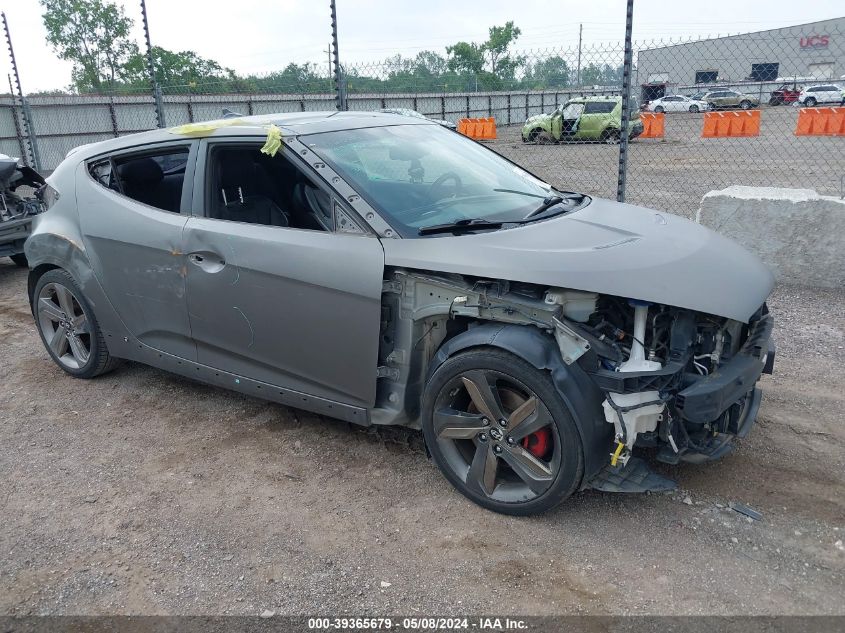 2015 HYUNDAI VELOSTER TURBO - KMHTC6AE2FU230993