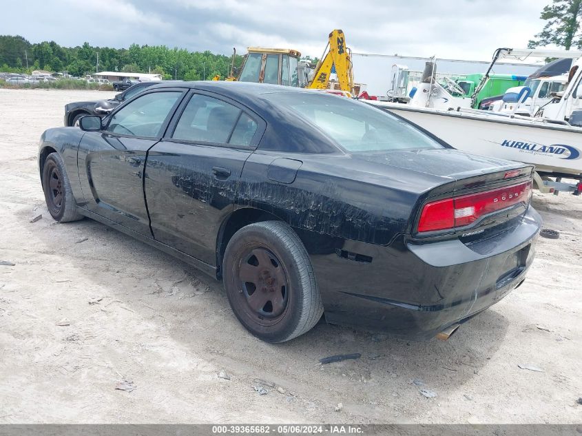 2014 Dodge Charger Police VIN: 2C3CDXAT7EH367021 Lot: 39365682