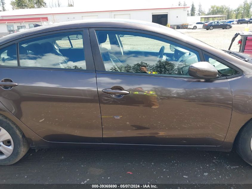 2017 Kia Forte Lx VIN: 3KPFK4A75HE152723 Lot: 39365690