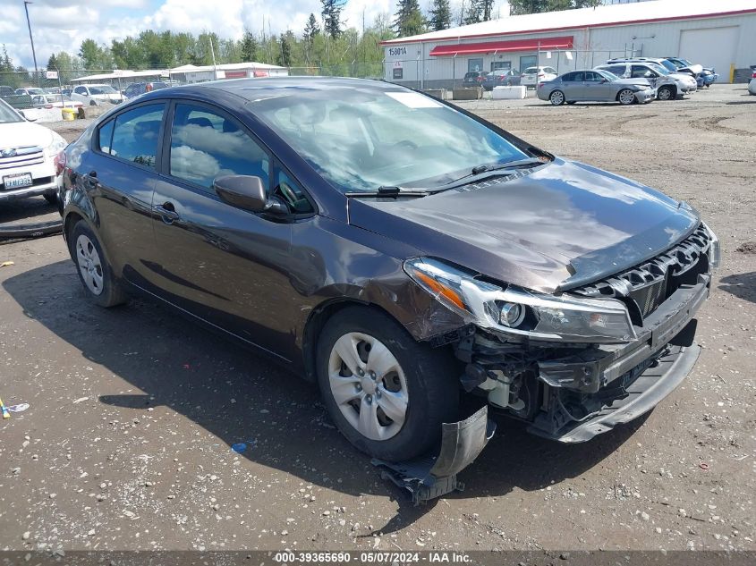 2017 Kia Forte Lx VIN: 3KPFK4A75HE152723 Lot: 39365690