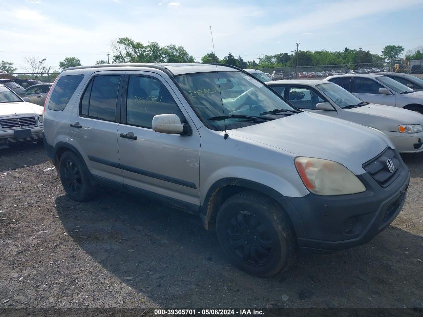 2006 Honda Cr-V Ex VIN: SHSRD788X6U434878 Lot: 39365701