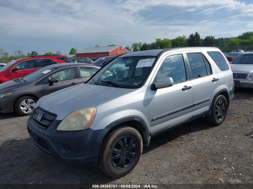 2006 Honda Cr-V Ex VIN: SHSRD788X6U434878 Lot: 39365701