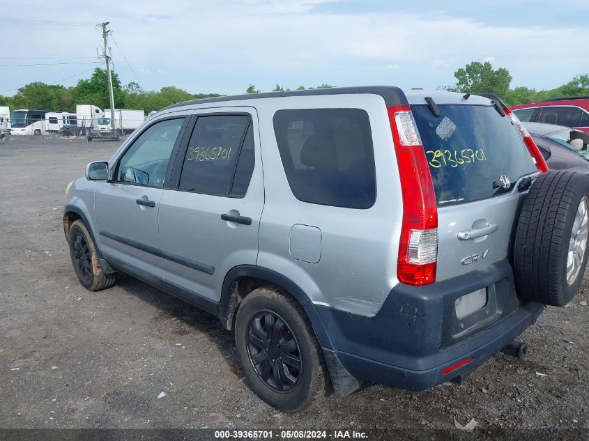 2006 Honda Cr-V Ex VIN: SHSRD788X6U434878 Lot: 39365701