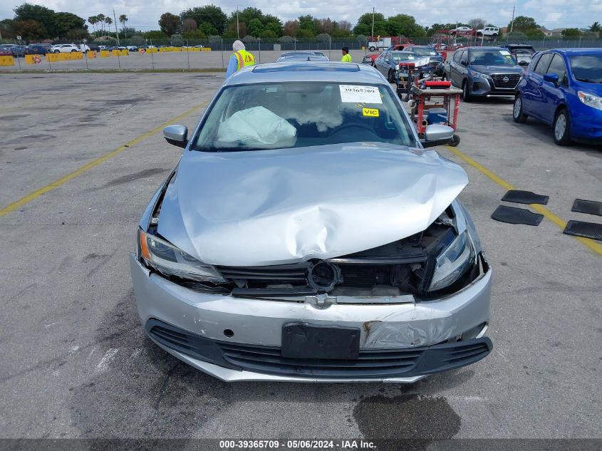 2012 Volkswagen Jetta 2.5L Se VIN: 3VWDP7AJ6CM309192 Lot: 39365709