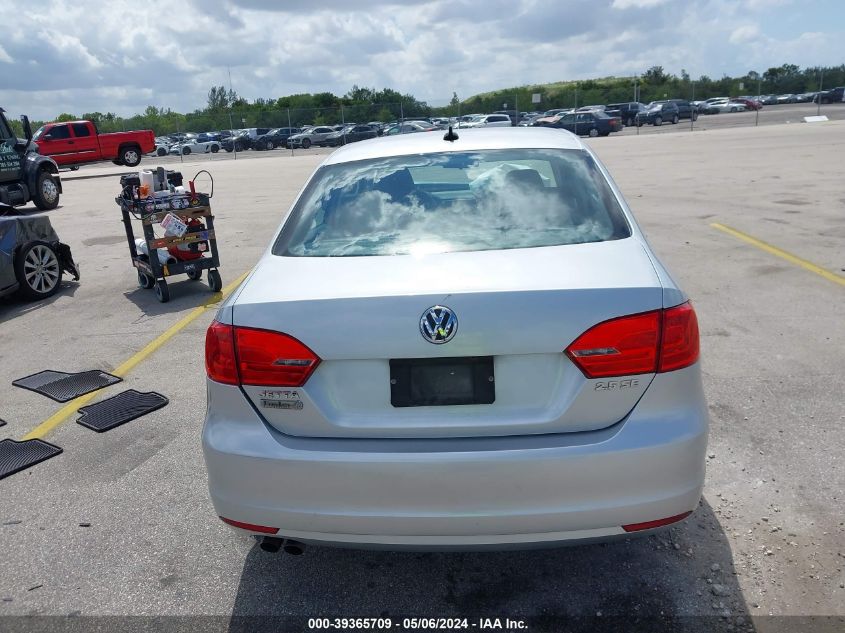 2012 Volkswagen Jetta 2.5L Se VIN: 3VWDP7AJ6CM309192 Lot: 39365709