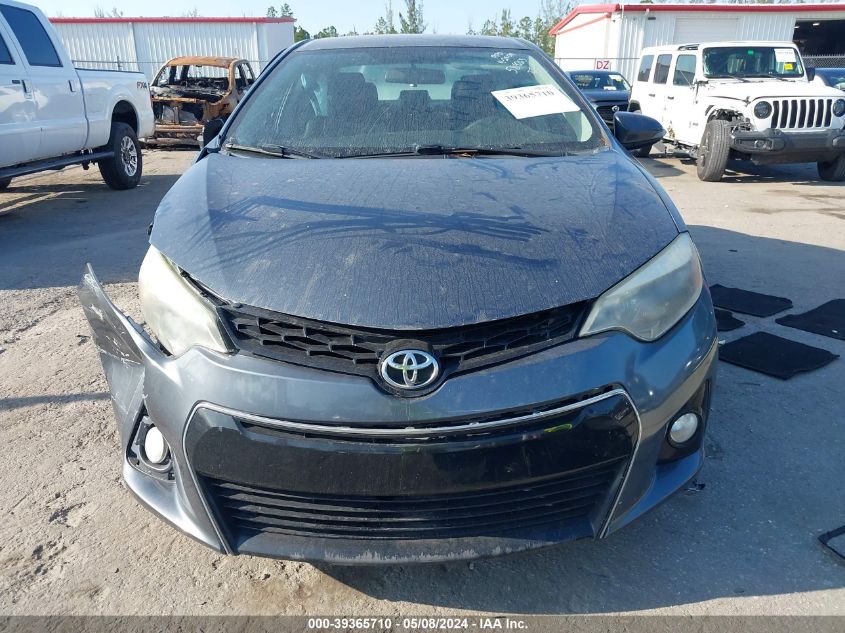 2016 Toyota Corolla S Plus VIN: 2T1BURHE2GC589263 Lot: 39365710