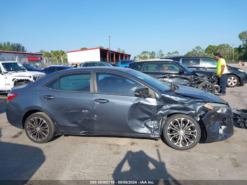 2016 Toyota Corolla S Plus VIN: 2T1BURHE2GC589263 Lot: 39365710