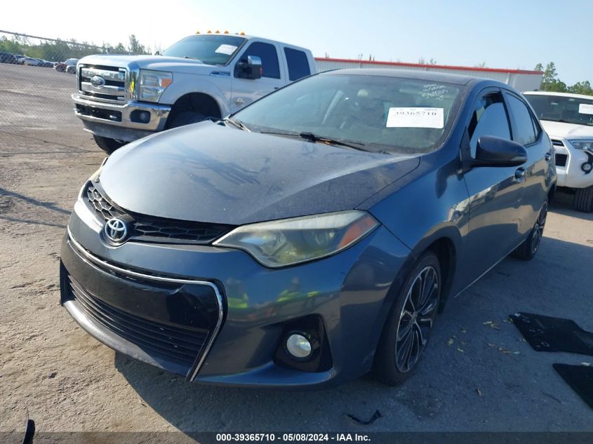 2016 Toyota Corolla S Plus VIN: 2T1BURHE2GC589263 Lot: 39365710