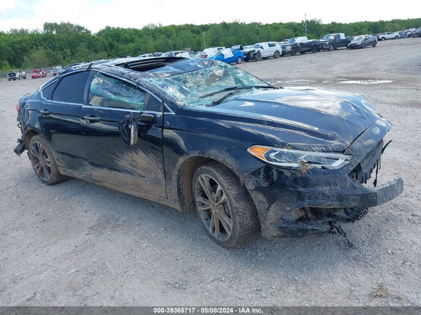 2017 Ford Fusion Titanium VIN: 3FA6P0D97HR213401 Lot: 39365717