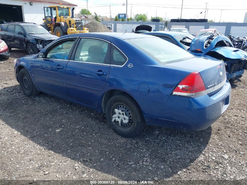 2006 Chevrolet Impala Ls VIN: 2G1WB55K969348107 Lot: 39365720