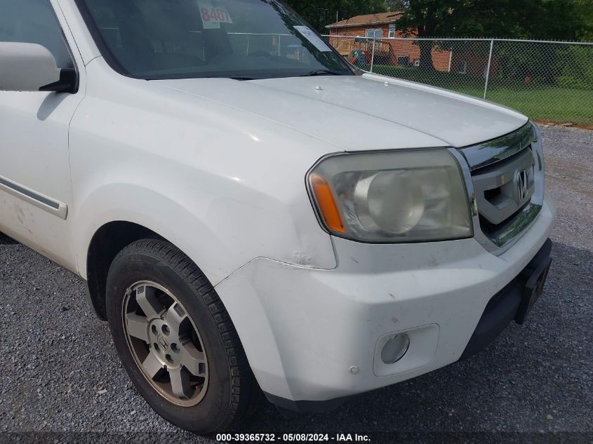 2009 Honda Pilot Touring VIN: 5FNYF48839B030319 Lot: 39365732