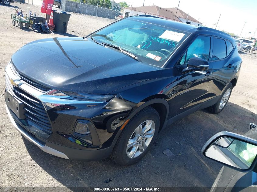 2022 Chevrolet Blazer Awd 2Lt VIN: 3GNKBHR48NS122779 Lot: 39365763