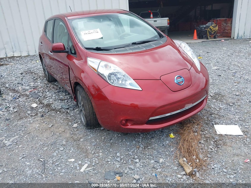 2015 Nissan Leaf Sv VIN: 1N4AZ0CP7FC311263 Lot: 39365770
