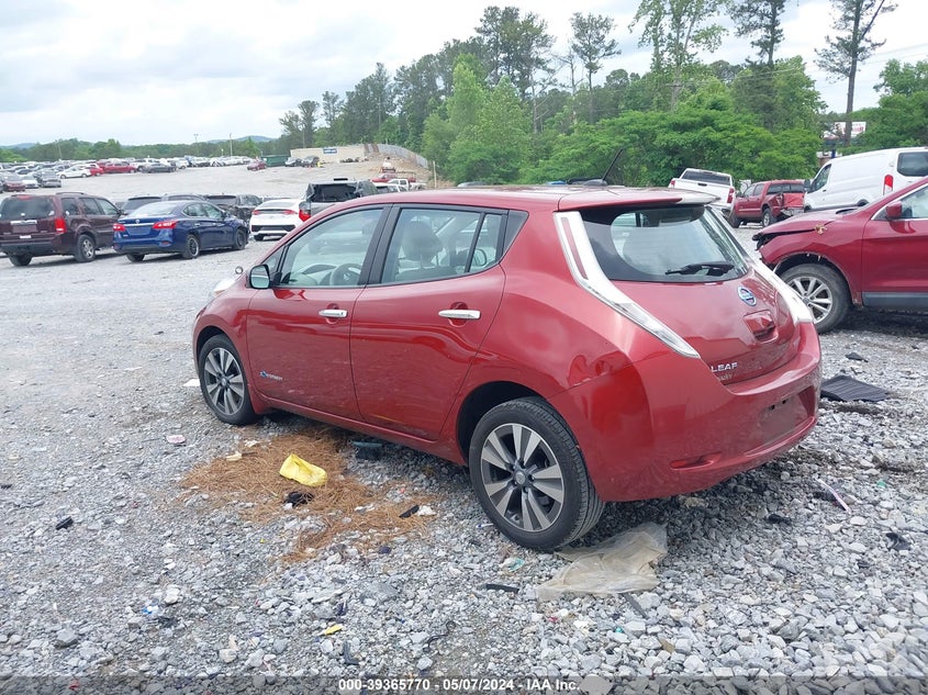 2015 Nissan Leaf Sv VIN: 1N4AZ0CP7FC311263 Lot: 39365770