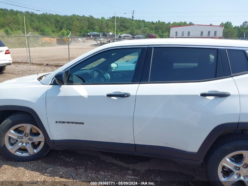 2023 Jeep Compass Sport 4X4 VIN: 3C4NJDAN8PT509755 Lot: 39365771