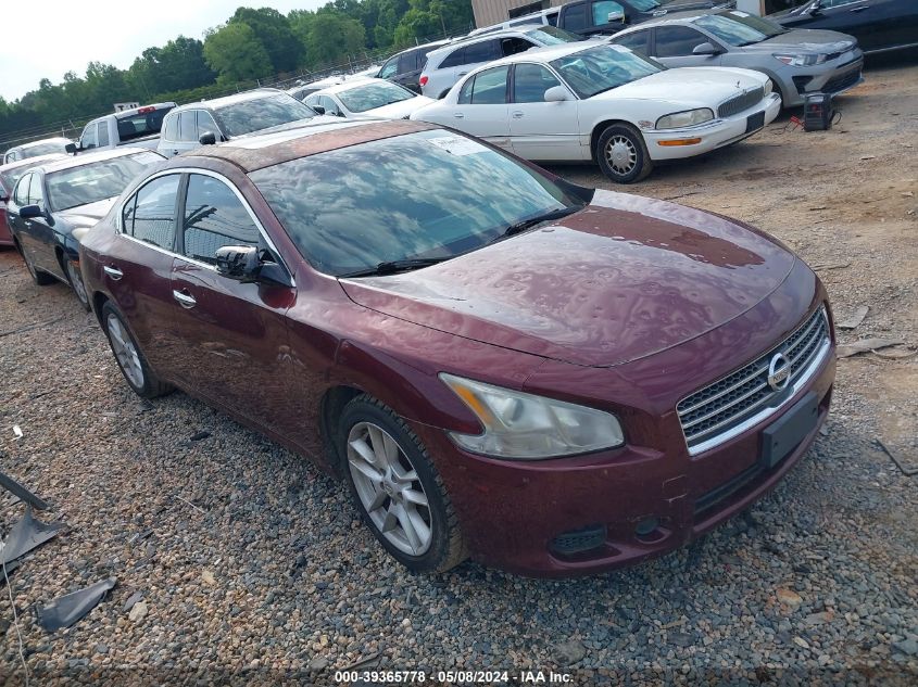 2009 Nissan Maxima 3.5 S VIN: 1N4AA51E49C839515 Lot: 39365778