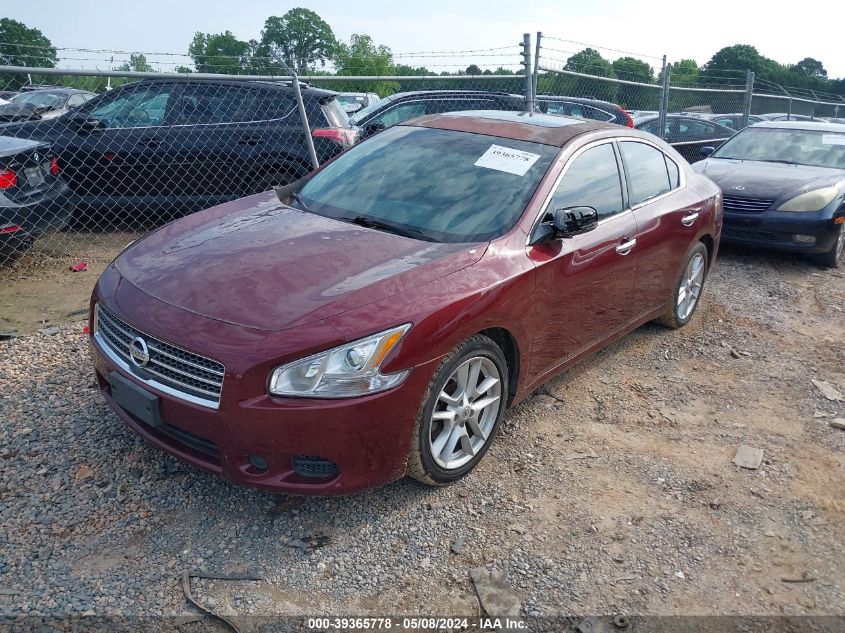 2009 Nissan Maxima 3.5 S VIN: 1N4AA51E49C839515 Lot: 39365778