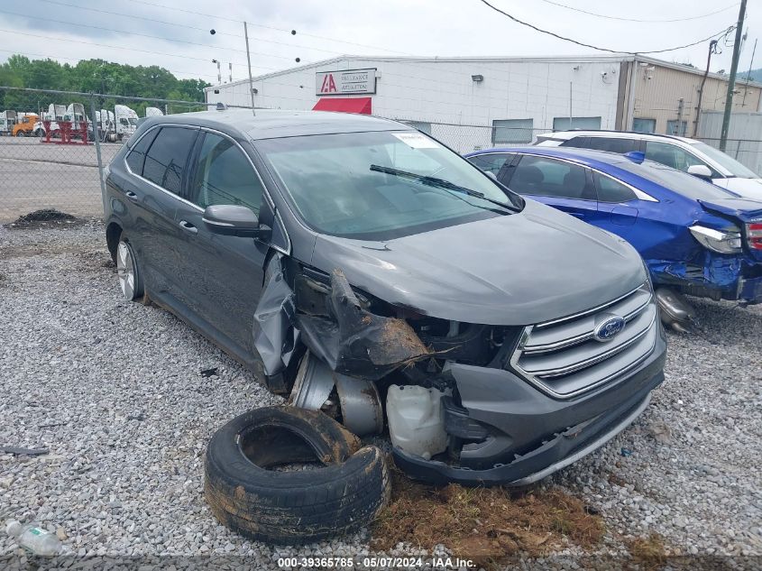 2015 Ford Edge Sel VIN: 2FMTK4J93FBC36933 Lot: 39365785