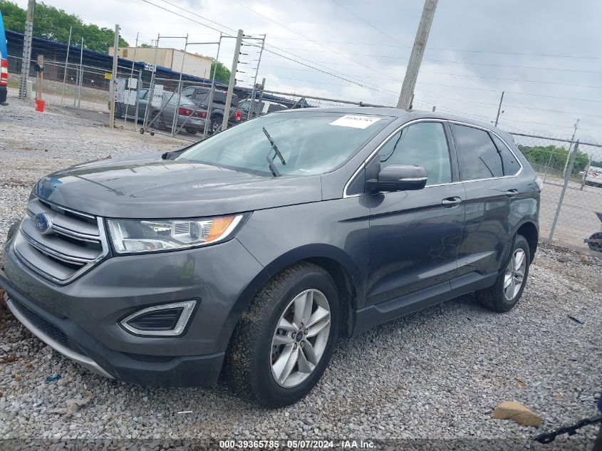 2015 Ford Edge Sel VIN: 2FMTK4J93FBC36933 Lot: 39365785