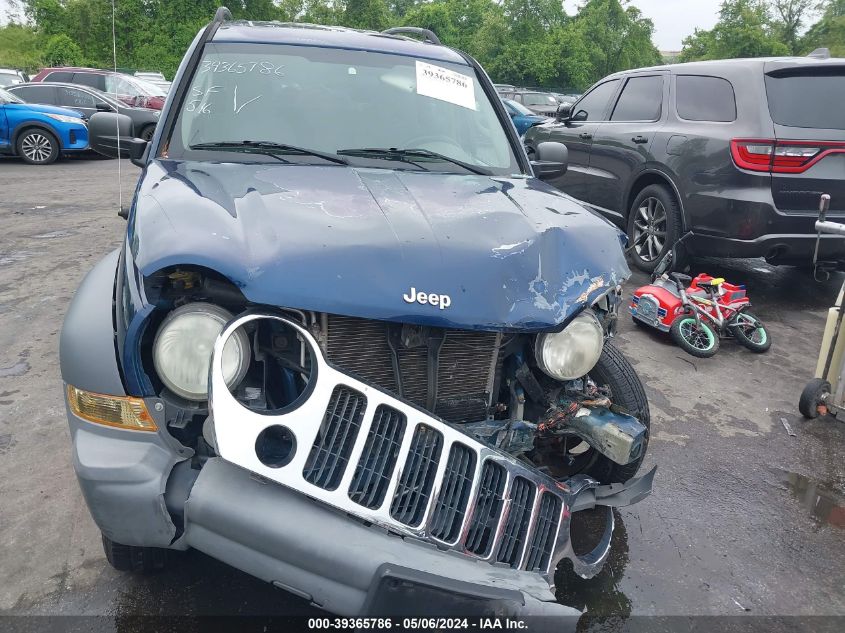 2005 Jeep Liberty Sport VIN: 1J4GL48KX5W571528 Lot: 39365786