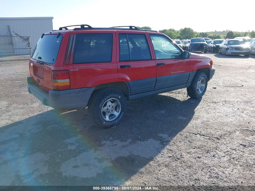 1997 Jeep Grand Cherokee Laredo/Tsi VIN: 1J4GZ58S2VC670155 Lot: 39365795