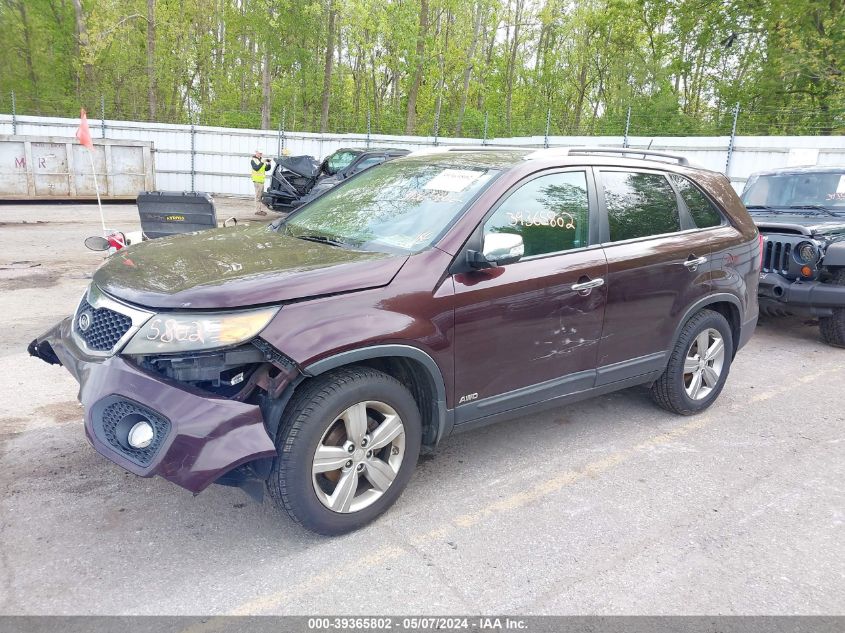 2012 Kia Sorento Ex VIN: 5XYKUCA66CG224499 Lot: 39365802