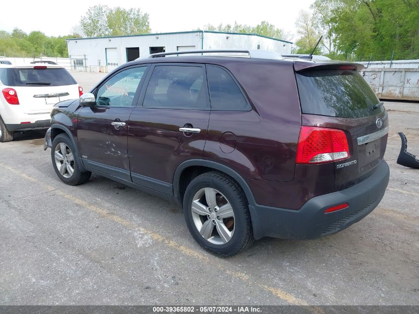 2012 Kia Sorento Ex VIN: 5XYKUCA66CG224499 Lot: 39365802