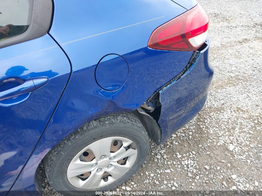 2017 KIA FORTE LX - 3KPFK4A77HE044393