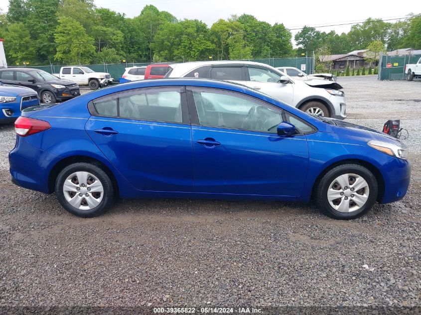 2017 KIA FORTE LX - 3KPFK4A77HE044393