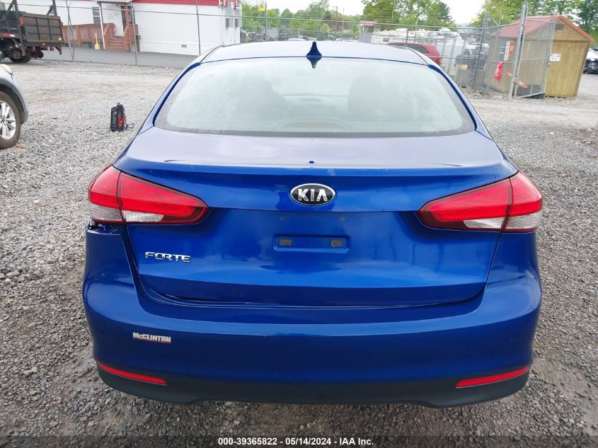 2017 Kia Forte Lx VIN: 3KPFK4A77HE044393 Lot: 39365822